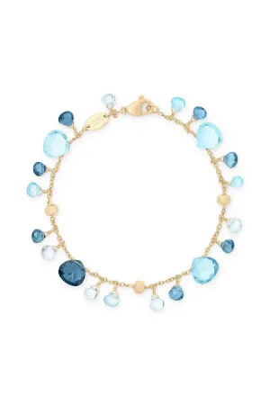 Mixed Topaz Single-Strand Paradise Bracelet