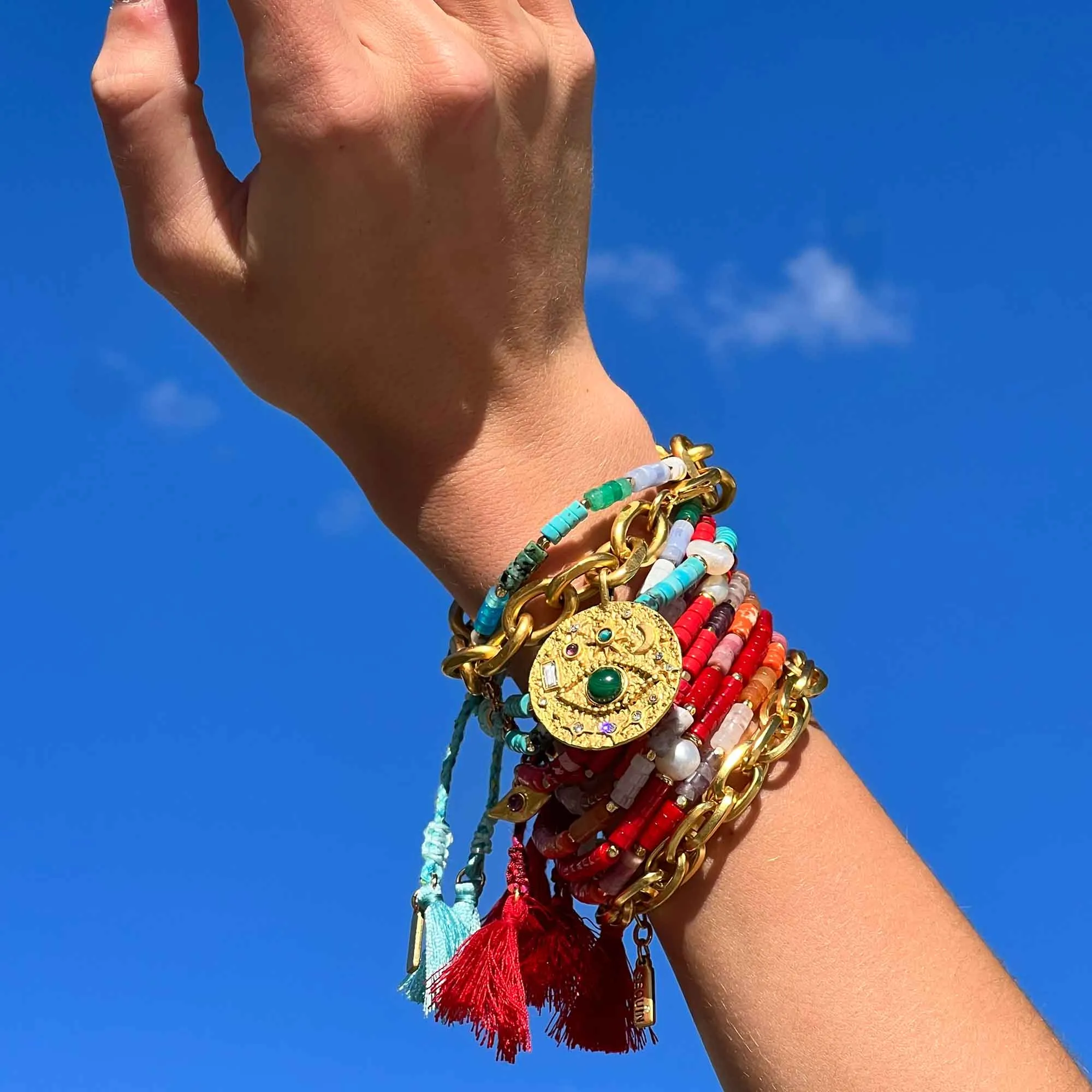 Mykonos Bracelet-Turquoise
