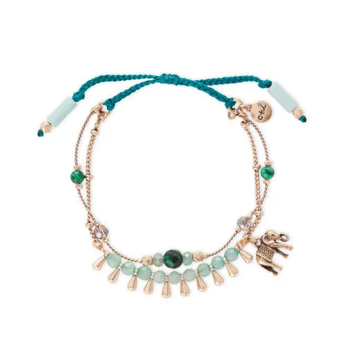 Mystic Mandala Evil Eye Charm Bracelet