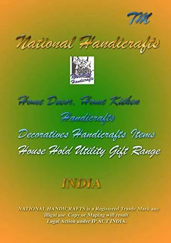 National Handicrafts 24" x 24", Octangle Table/Folding Table/Coffee Table