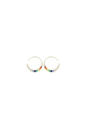 Navratna Earrings Large