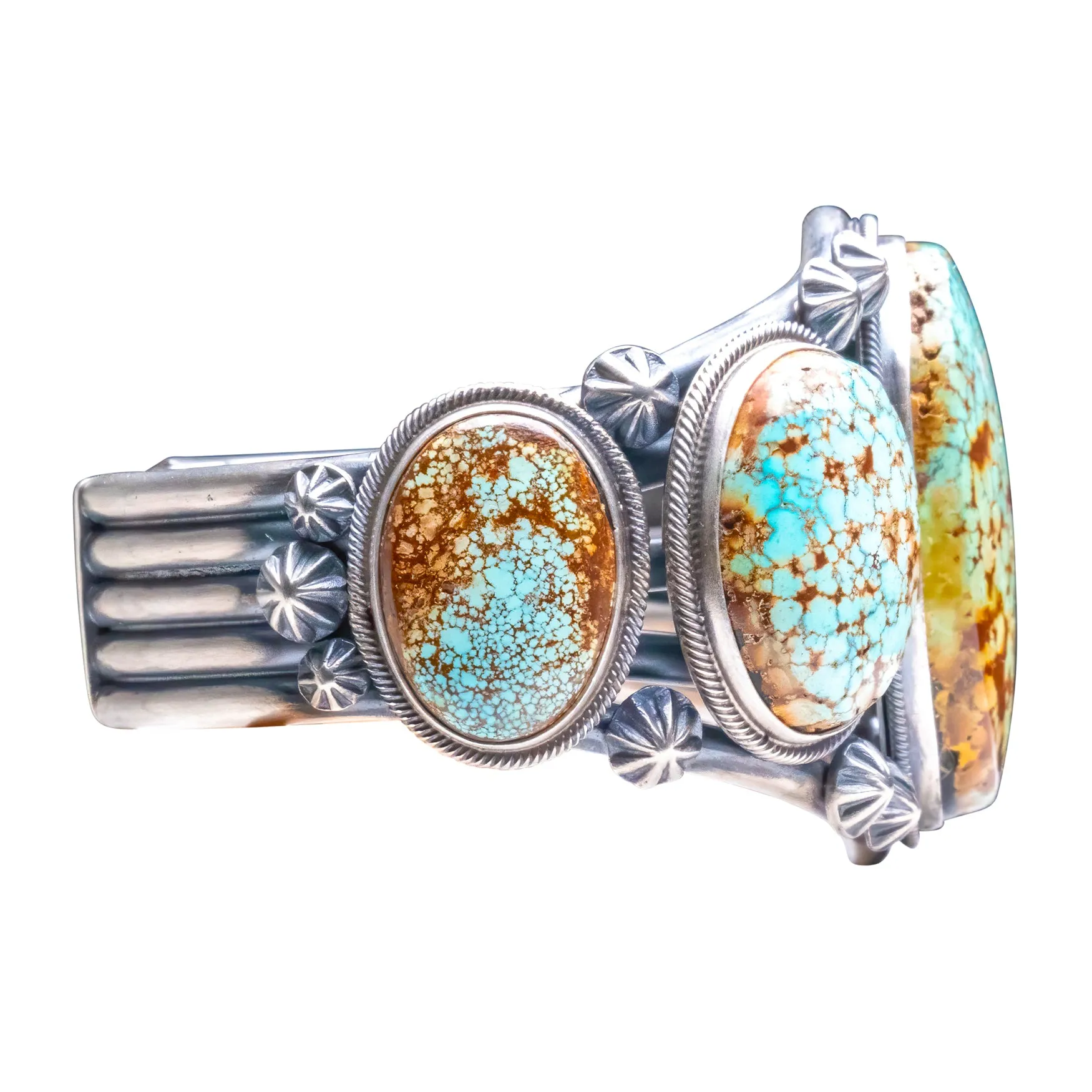 Number Eight Turquoise Bracelet | Navajo Handmade