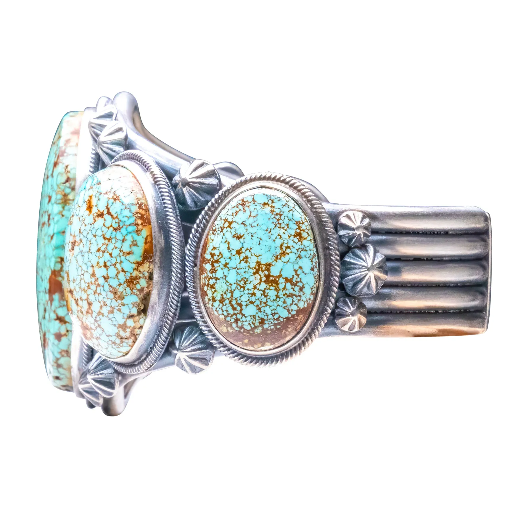 Number Eight Turquoise Bracelet | Navajo Handmade
