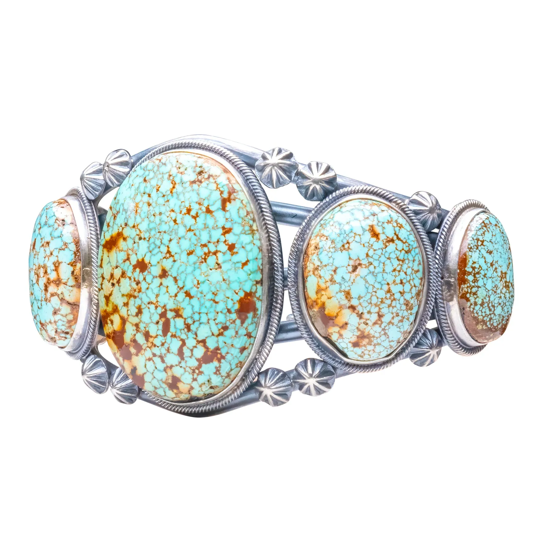 Number Eight Turquoise Bracelet | Navajo Handmade