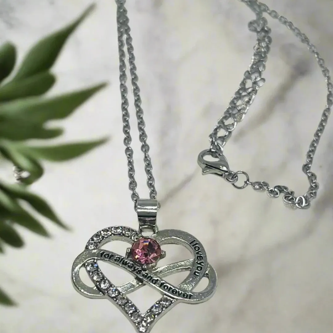 October Birthstone Opal Necklace