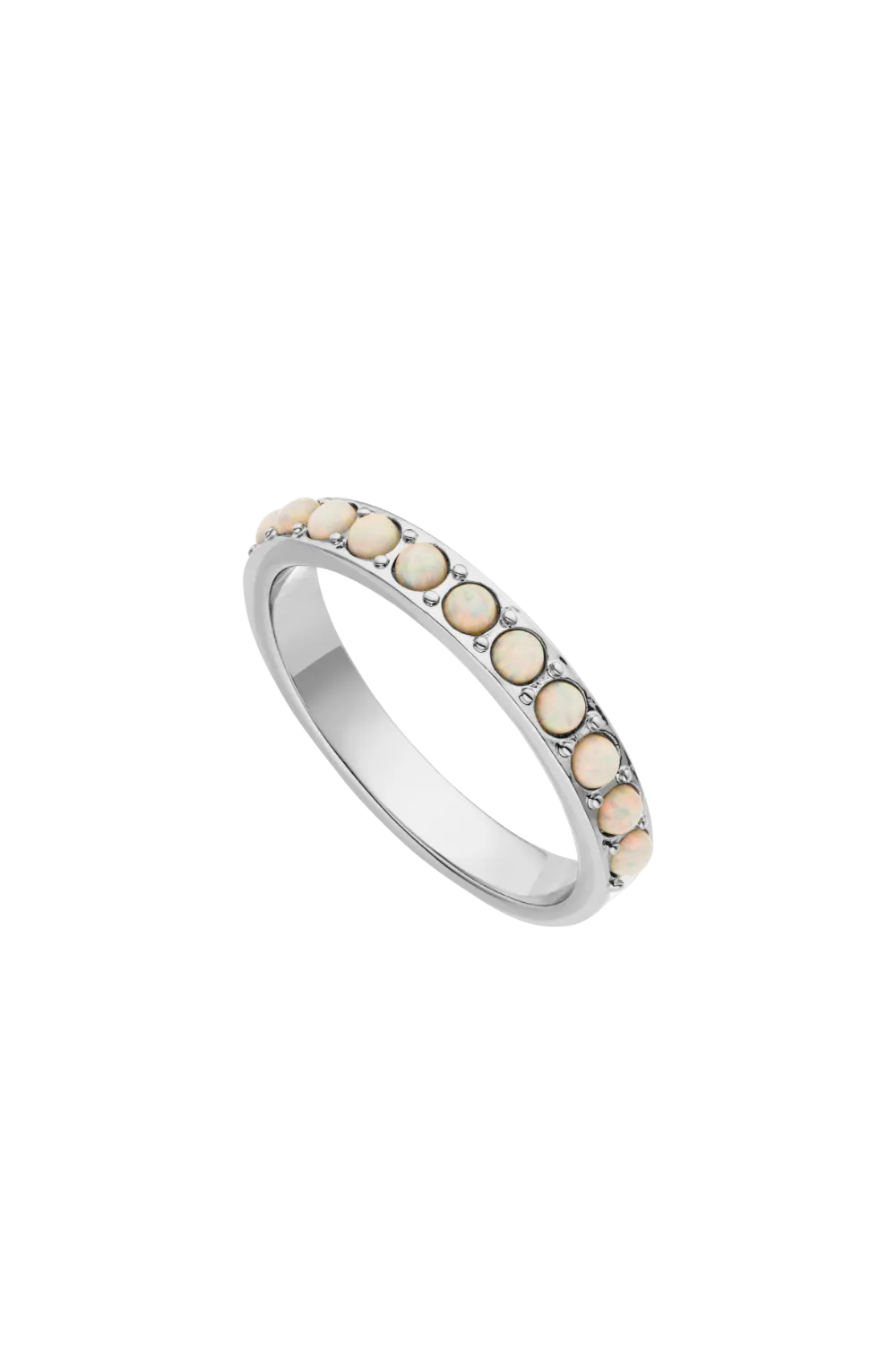 Opal Dream Ring Silver