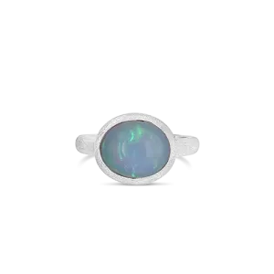 Oval Opal Ring