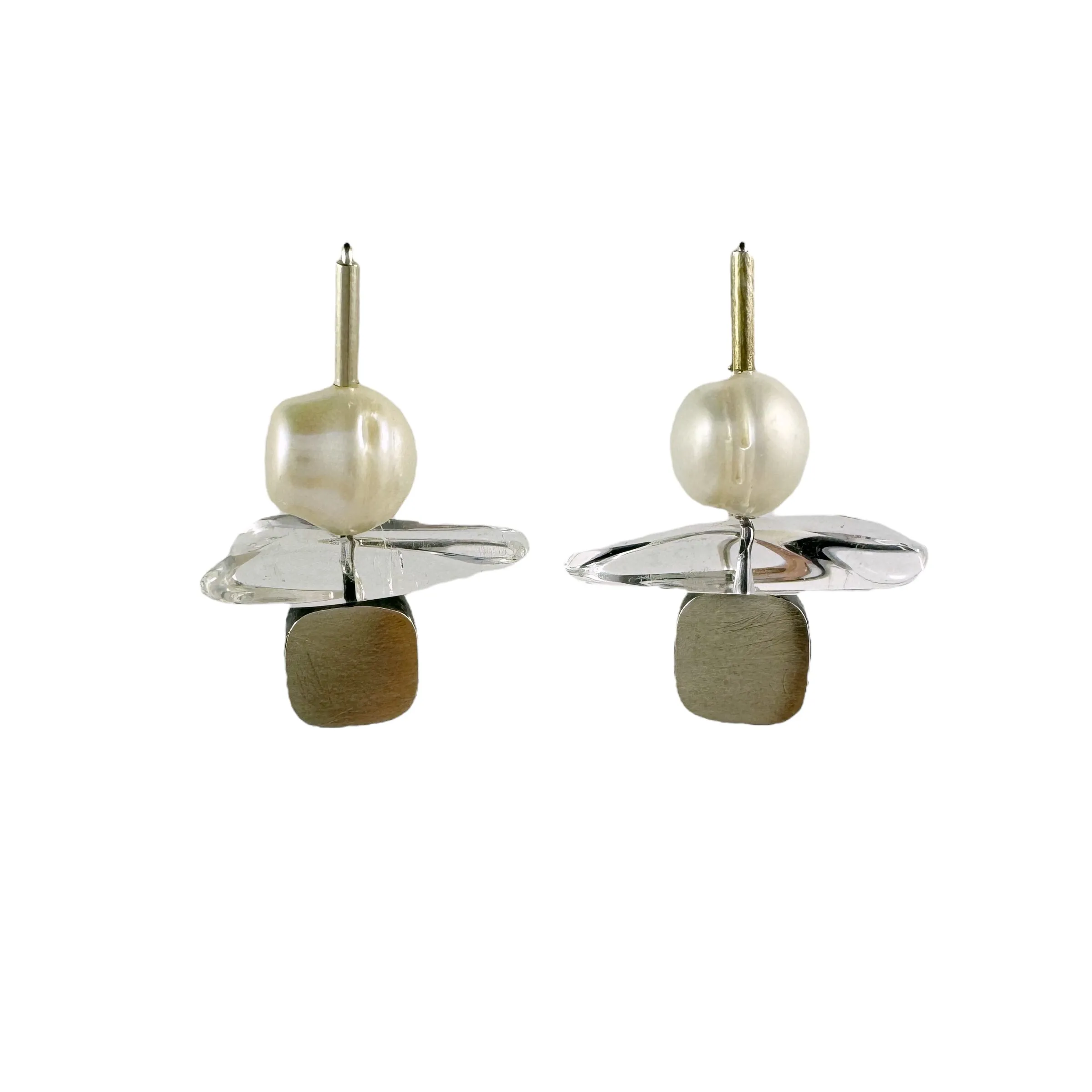 Pearl Quartz Earrings - Ari Athans