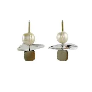 Pearl Quartz Earrings - Ari Athans