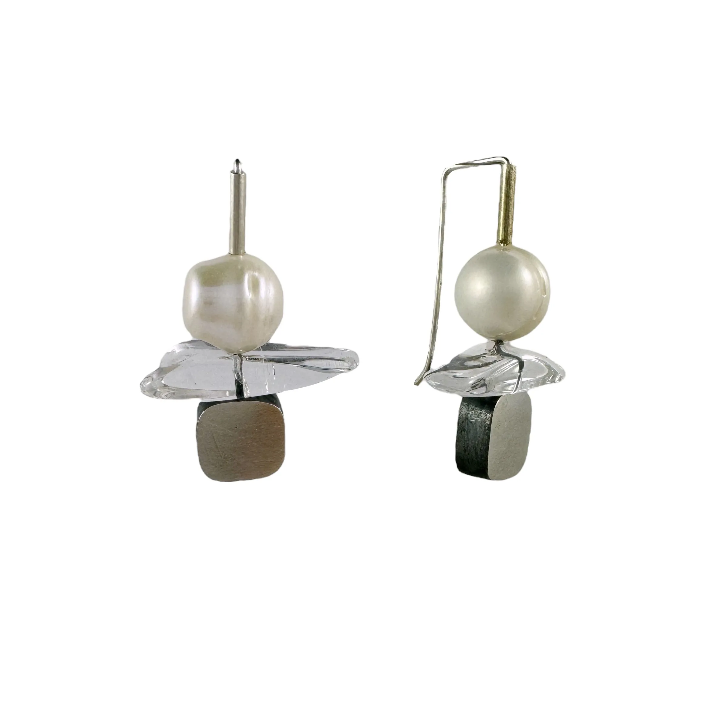 Pearl Quartz Earrings - Ari Athans