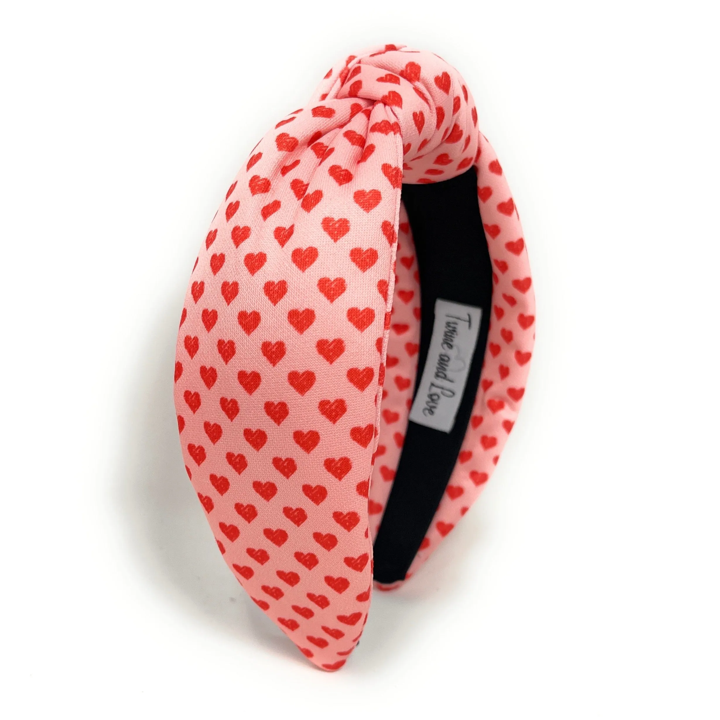 Pink Love Knot Headband