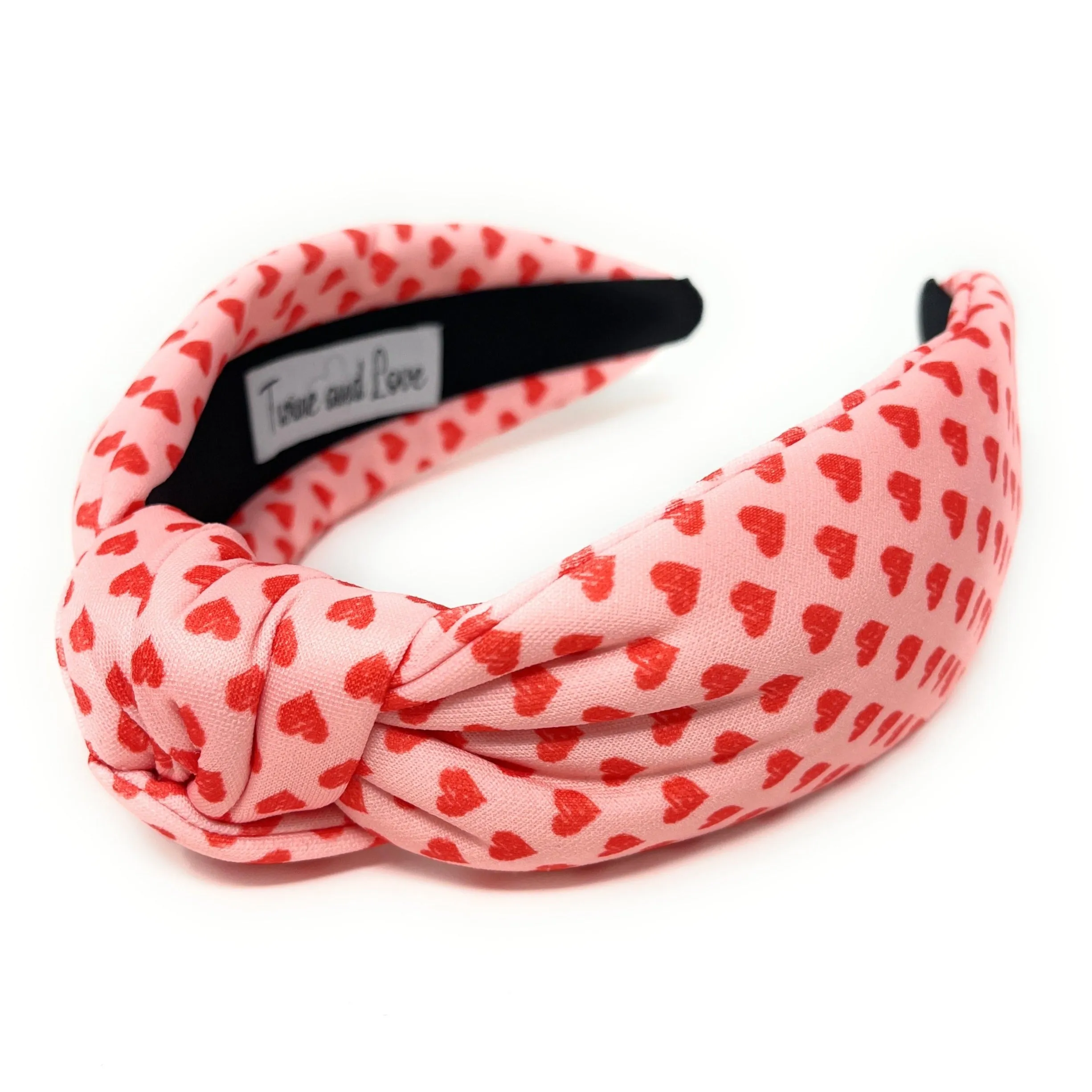 Pink Love Knot Headband