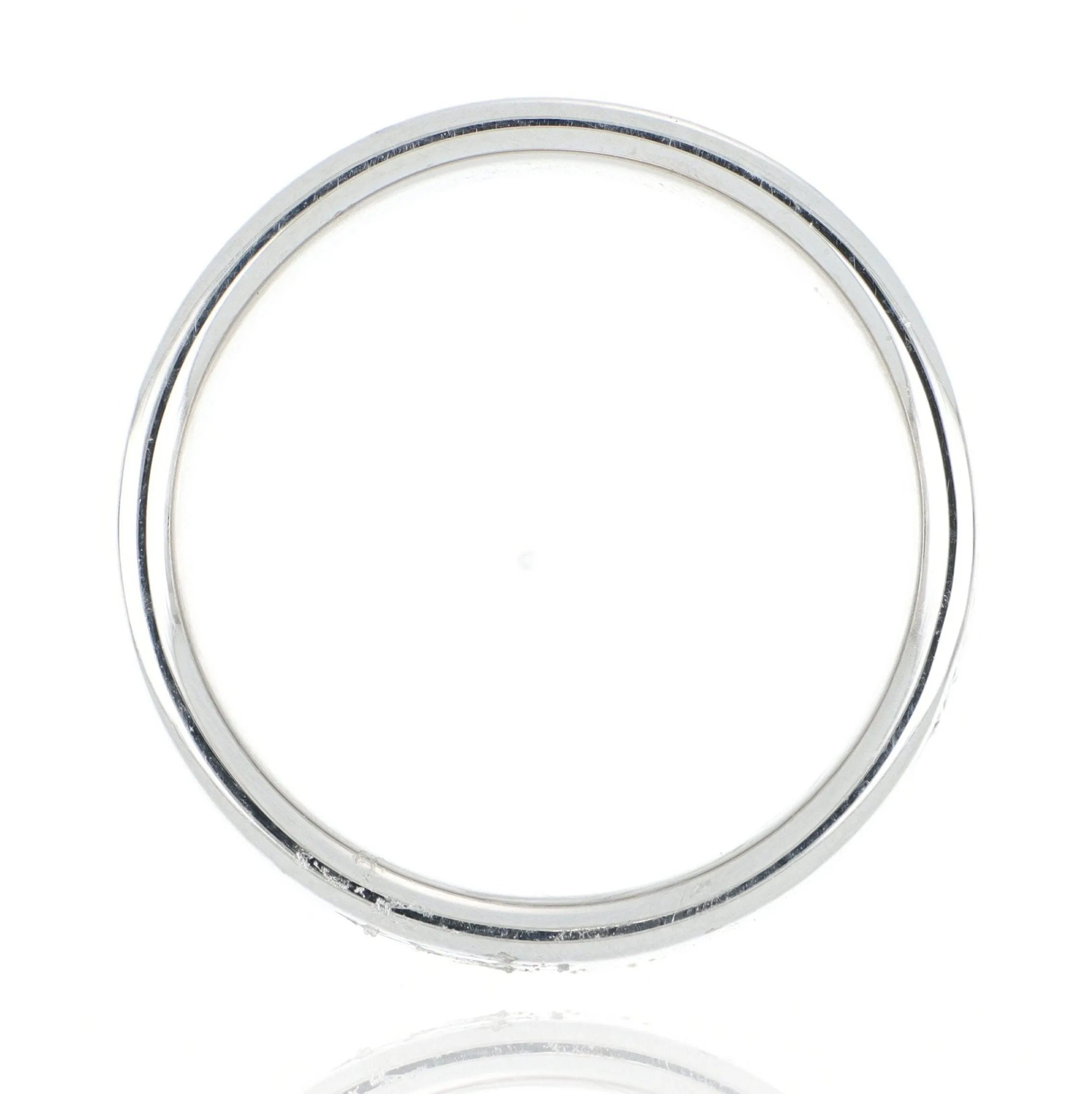 Platinum Silk Pave Diamond Fashion Ring