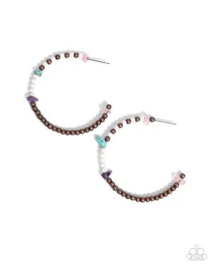 Pointed Promise - Copper Earrings - Paparazzi Accessories