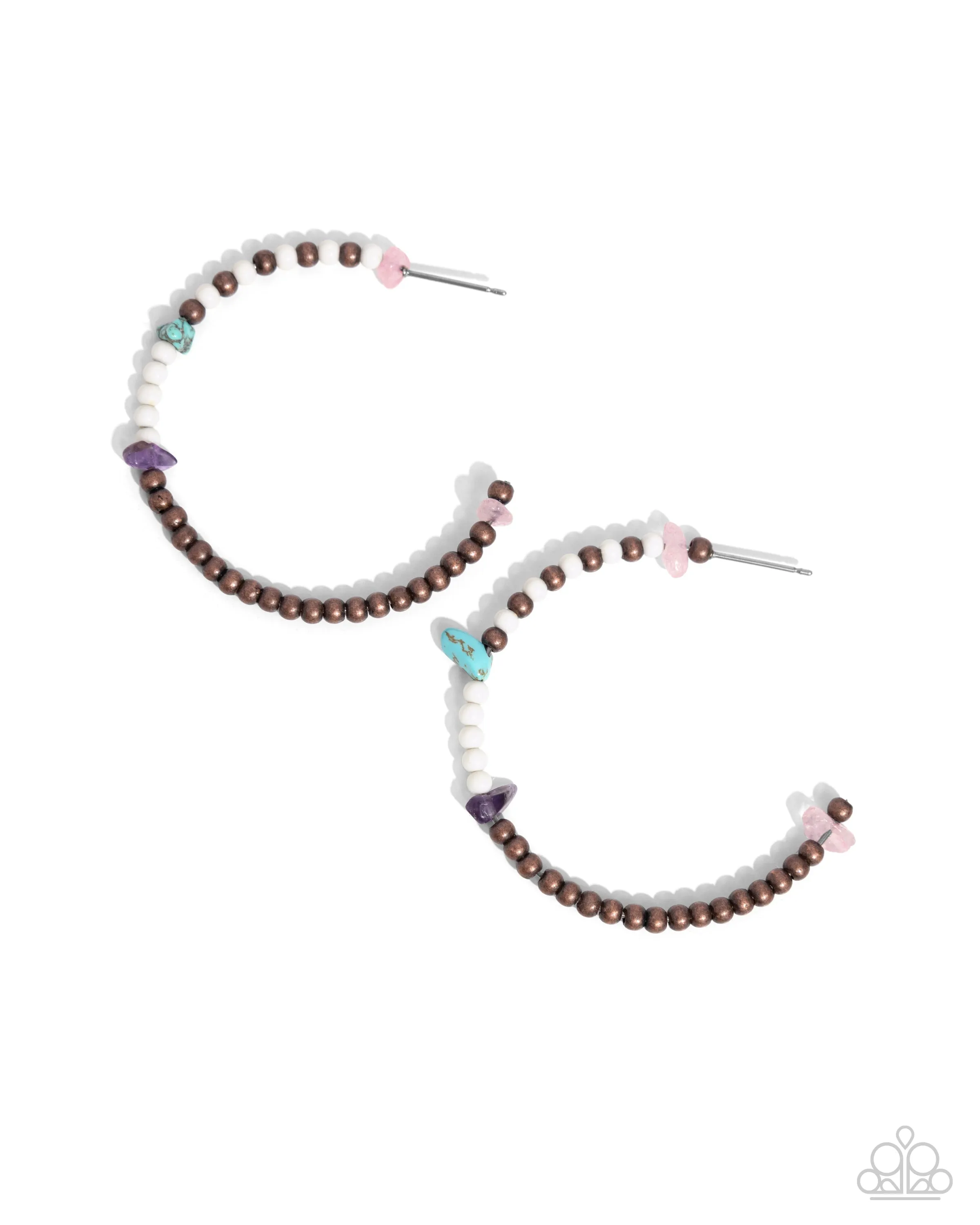 Pointed Promise - Copper Earrings - Paparazzi Accessories