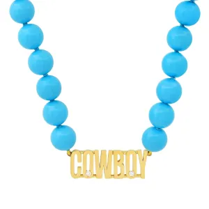 "Cowboy" Turquoise Necklace