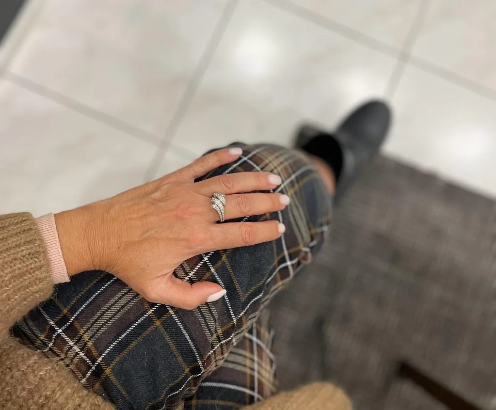 Retro 1,50 Carat Diamond Cocktail Gold Ring