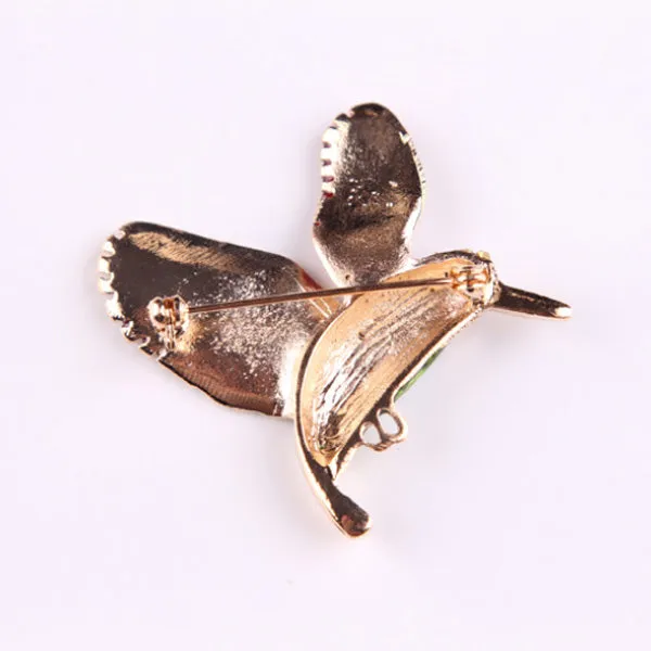 Rhinestone Bird Brooch 水鑽鳥胸針