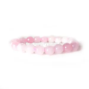 Rose Quartz Faceted Power Bracelet (10mm)