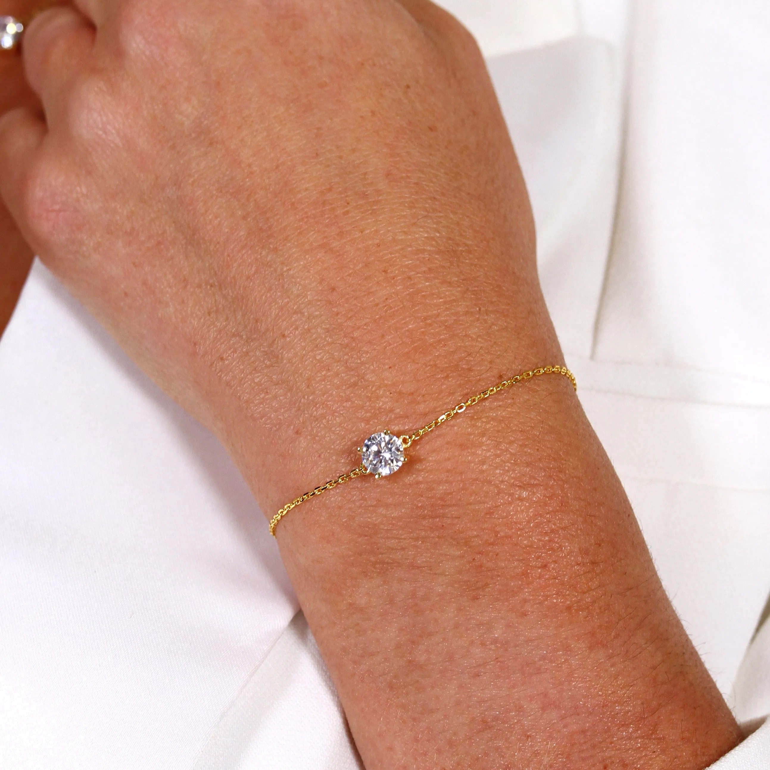 Round Gold Bracelet