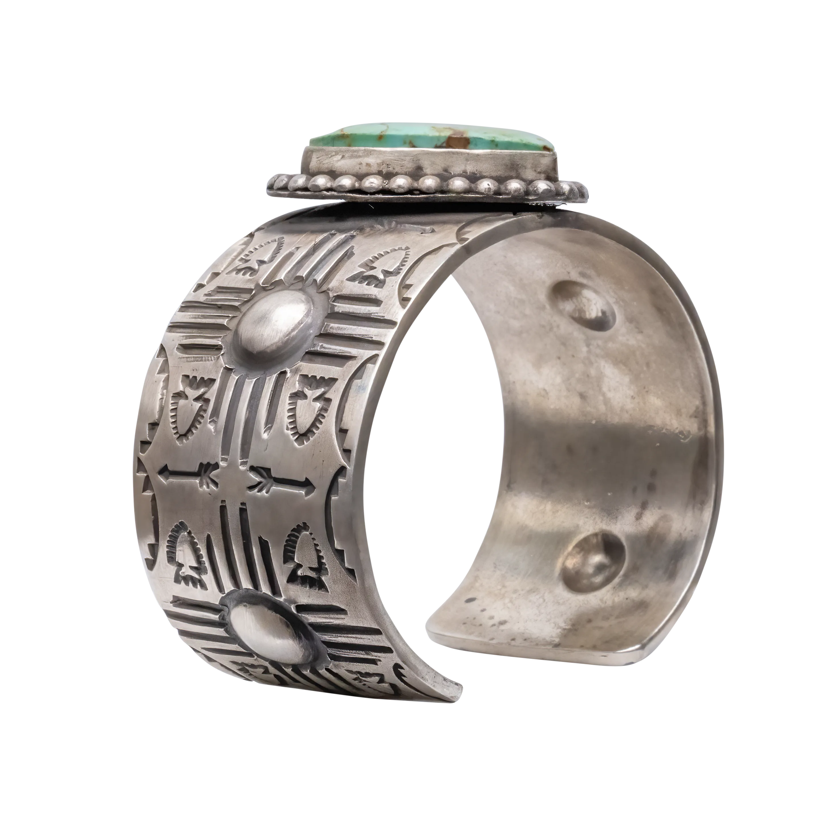 Royston Turquoise Heart Cuff | Ronnie Willie