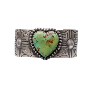 Royston Turquoise Heart Cuff | Ronnie Willie