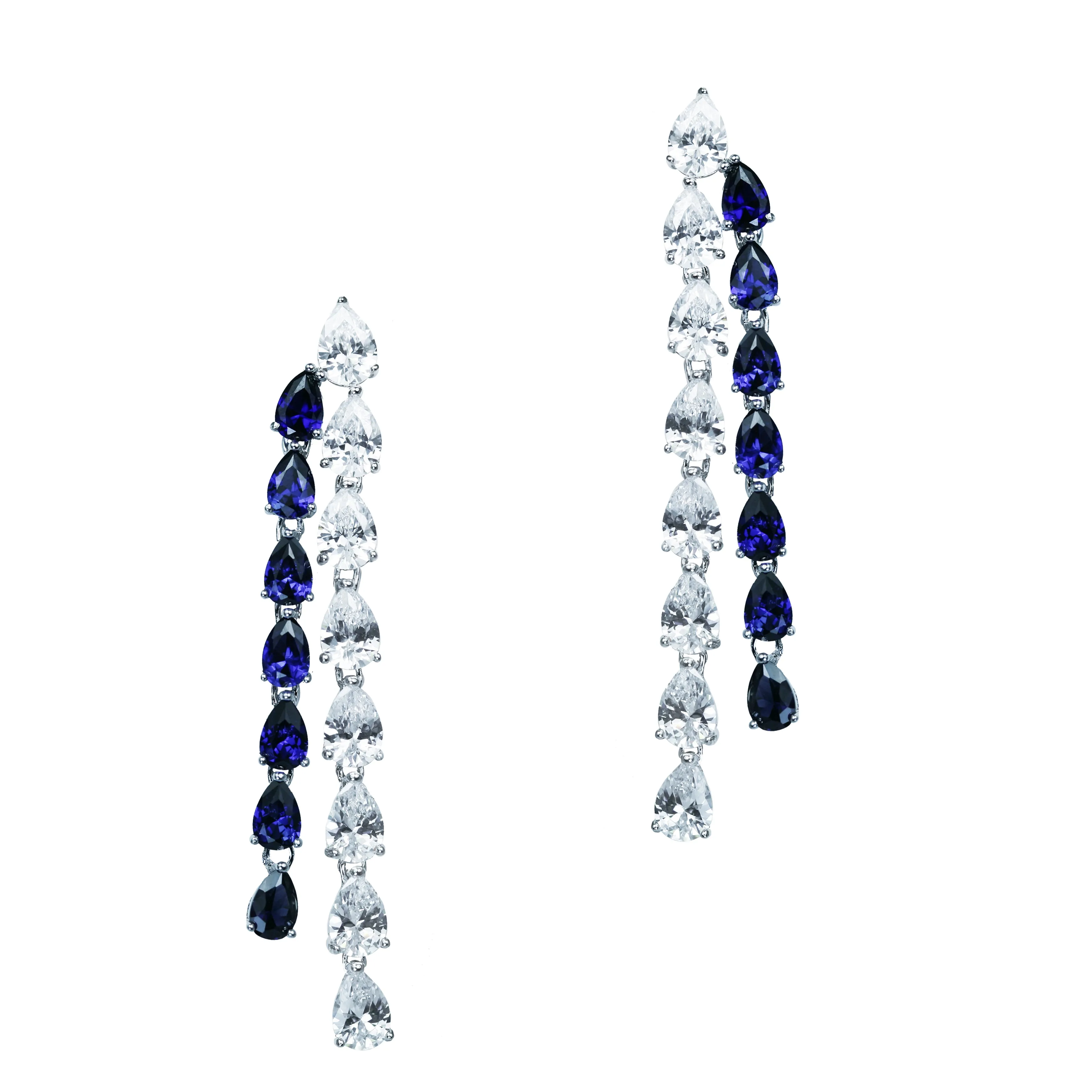 Sapphira Earrings (Sapphire)