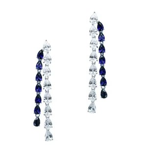 Sapphira Earrings (Sapphire)