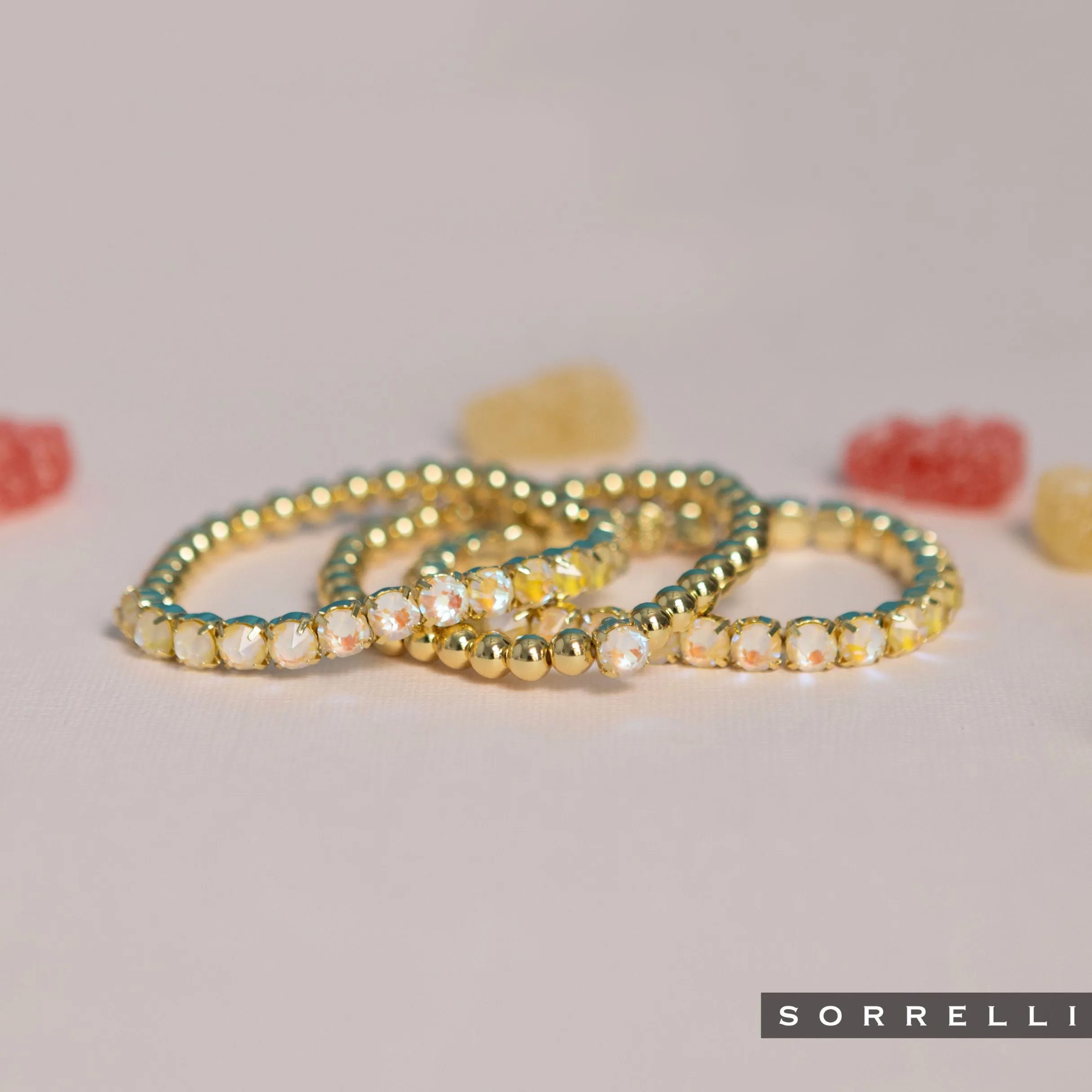 Single Crystal Stretch Bracelet - 4BFJ21BGLTD