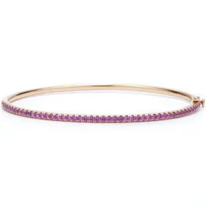 Stackable Sapphire Bangle Bracelet
