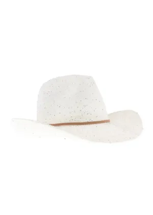 Stagecoach Queen Sequin Cowboy Hat in Opal