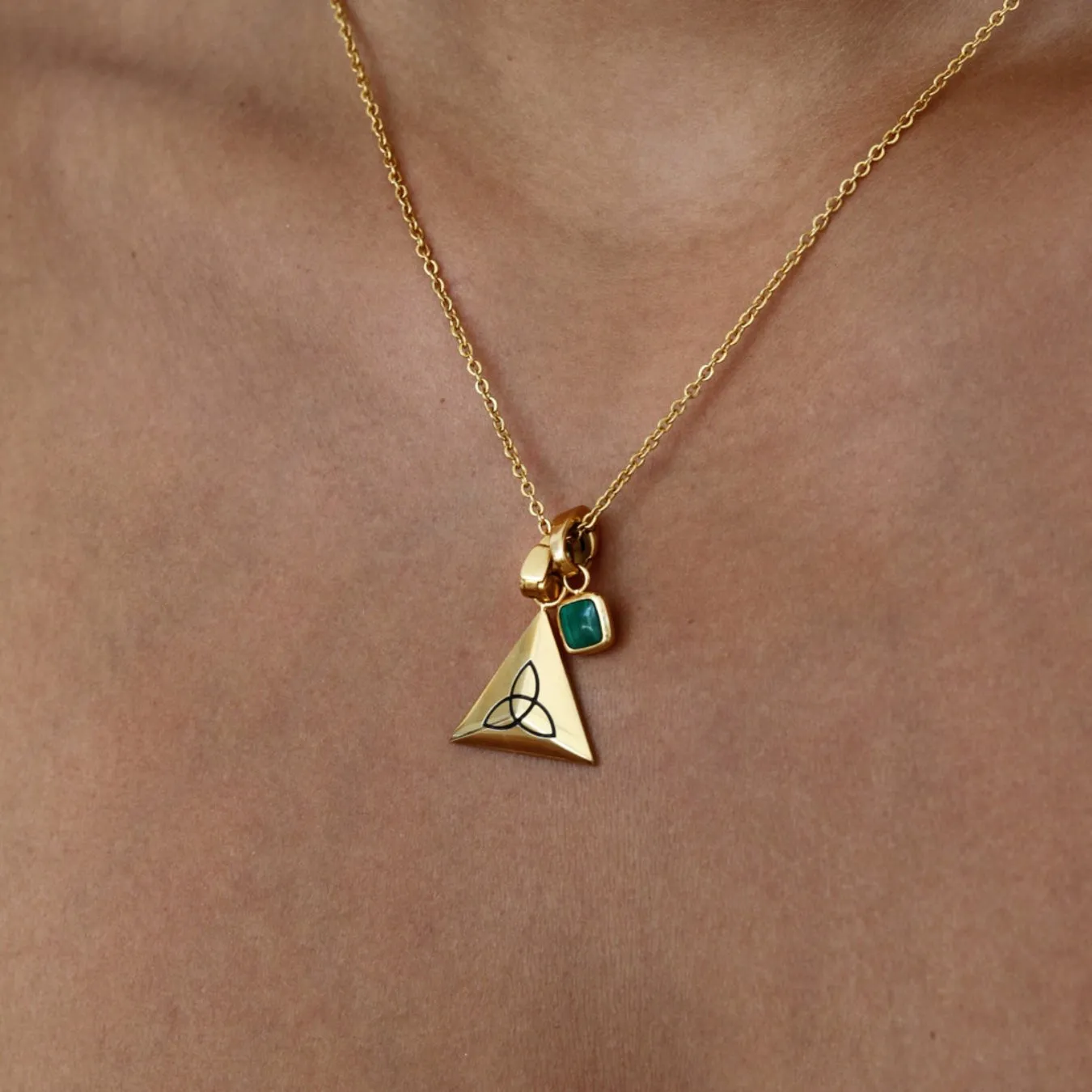 STRENGTH Necklace Gold
