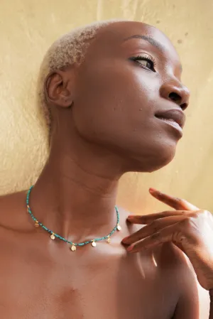Turq Pendant Necklace