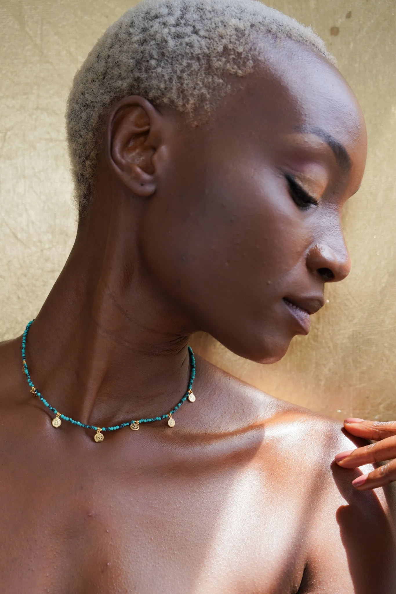 Turq Pendant Necklace