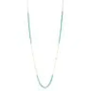 Turquoise Enamel Necklace