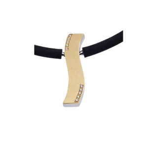 Vario Clasp "S" Shape Diamond Pendant