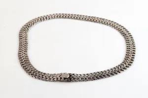 Vintage Petite Mexican Silver Choker Necklace