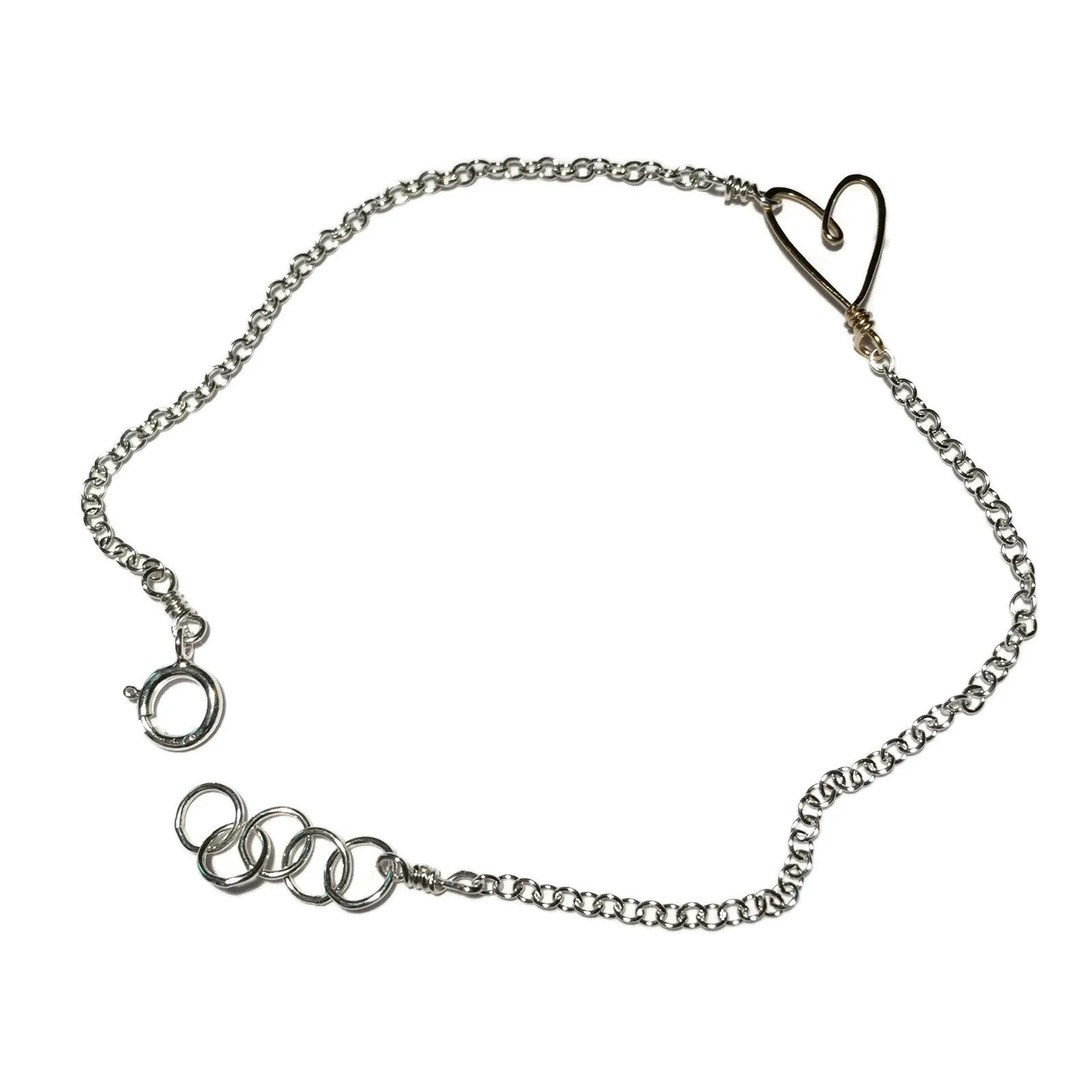 W- tiny heart bracelet W-THB-*