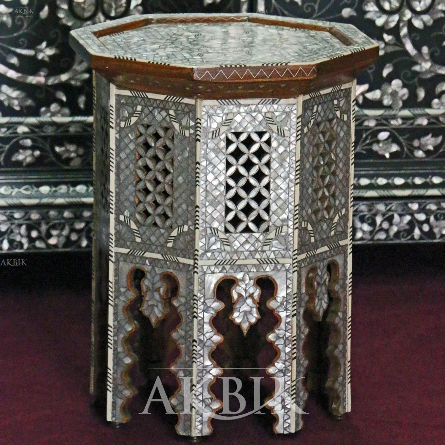 Waves Of Lights Levantine Side Table