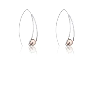 Zazel Smokey Quartz Earrings, Sterling Silver
